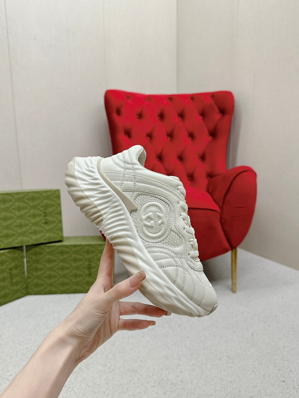 Gucci Ripple Trainer