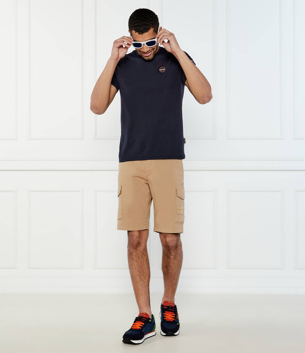 Футболка S-BADGE Napapijri - темно-синий(NP0A4I3N)