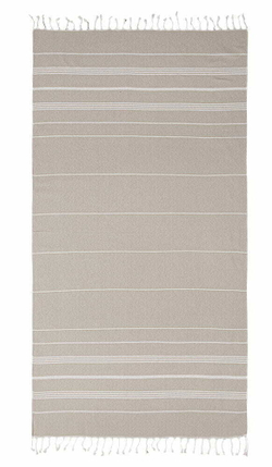 Полотенце для сауны 100х184 Arya home Natura бежевое