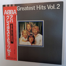 Винтажная виниловая пластинка LP ABBA Greatest Hits Vol. 2 (Japan 1979) (Obi)