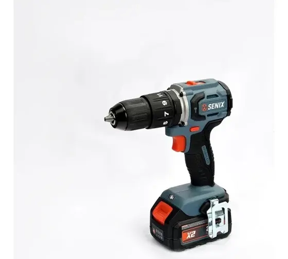 Дрель-шуруповерт ударный аккумуляторный 2024 PDHX2-M2-EU,X2 20V, 60Нм,XSTACK,1акб, 1зу, SENIX