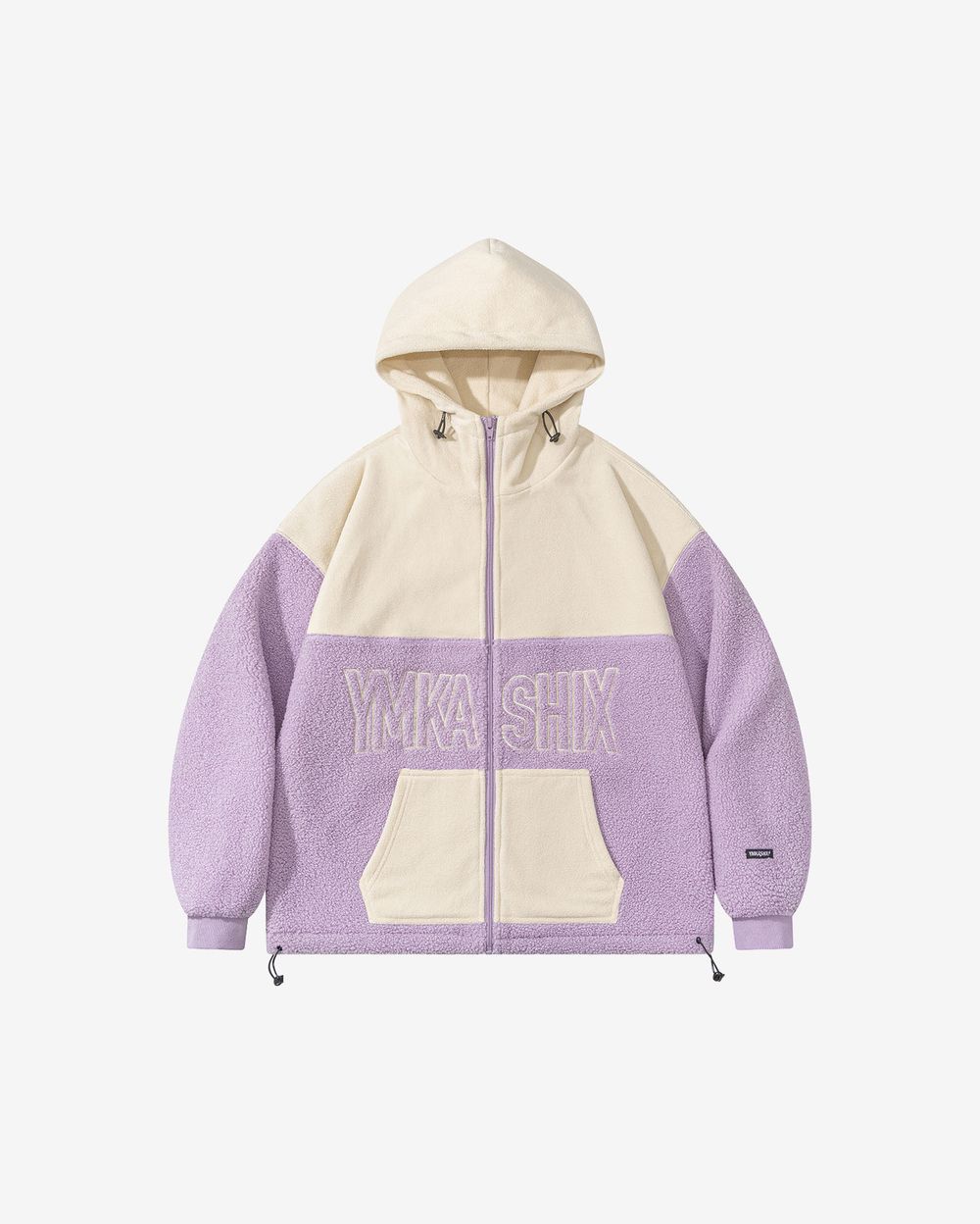 Купить Худи Ymkashix Little Lamb Zip белый/фиолетовый Худи Ymkashix Little Lamb Zip белый/фиолетовый