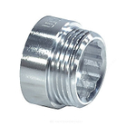Удлинитель латунь хром Ду 15 (1/2") L=20мм ВР/НР SantechSystems