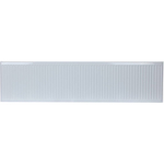 Радиатор панельный профильный ROMMER Compact тип 22 - 500x2000 мм (подкл.боковое, белый)