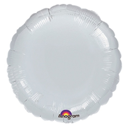 А Б/РИС КРУГ 18" Металлик Серебро