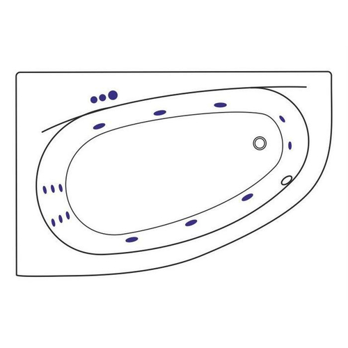 Акриловая ванна Excellent Kameleon L Smart 1700x1100 WAEX.KML17.SMART
