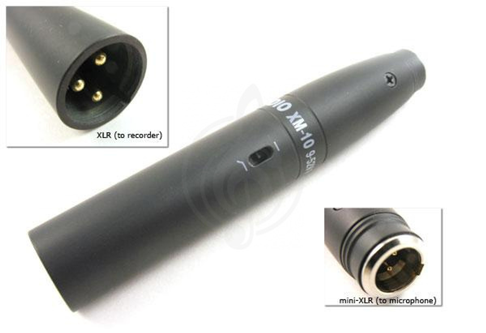 Nady XM-10 Адаптер miniXLR-XLR фантомного питания.