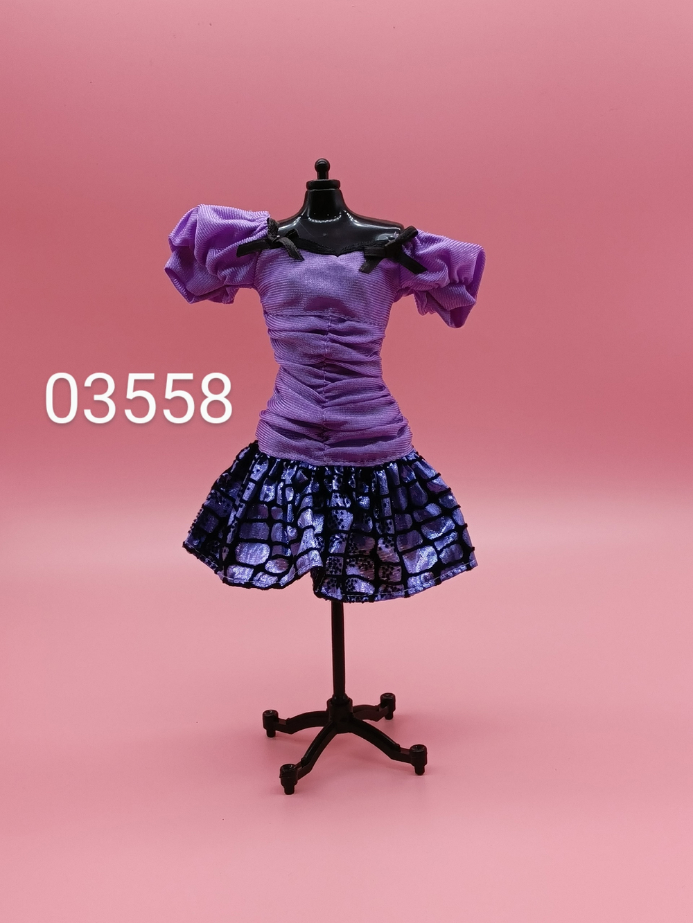 Одежда для куклы Барби винтаж платье 03558