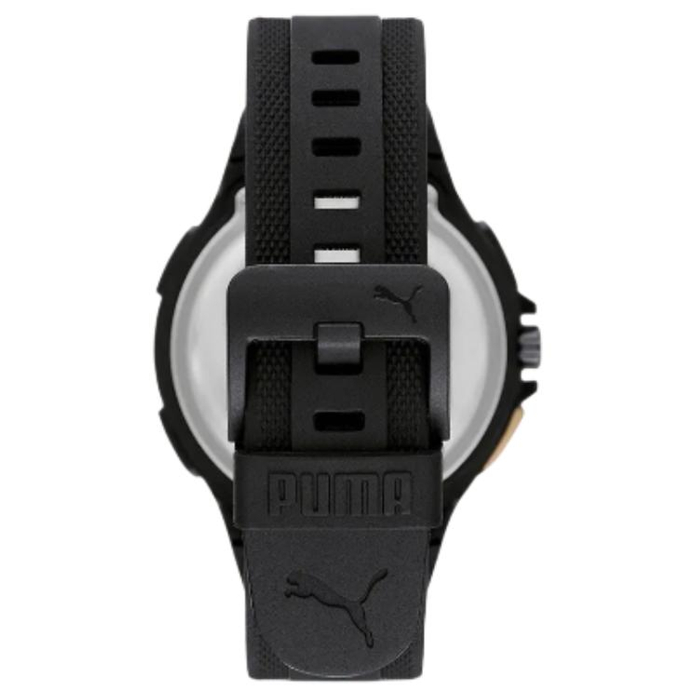 PUMA Wrist Watch Quartz Movement Resin Strap Black Dial Men"s Watches