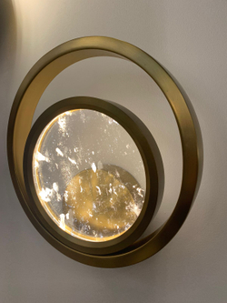 Настенный светильник Moon Light 1A ant.brass