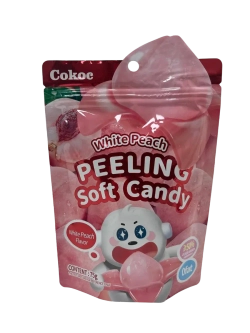 Жевательный мармелад 3D в форме персика ( 2уп по 75гр)