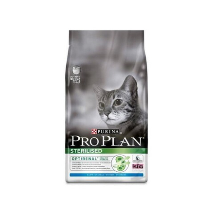 ProPlan 3кг Sterilised Сухой корм для стерилизованных кошек Кролик