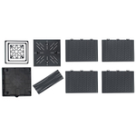 Горшок напольный для вьющихся растений 15л 28*28*114см, J3