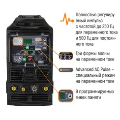 PowerTig 210 EXT Everlast Установка аргонодуговой сварки 3EV210P