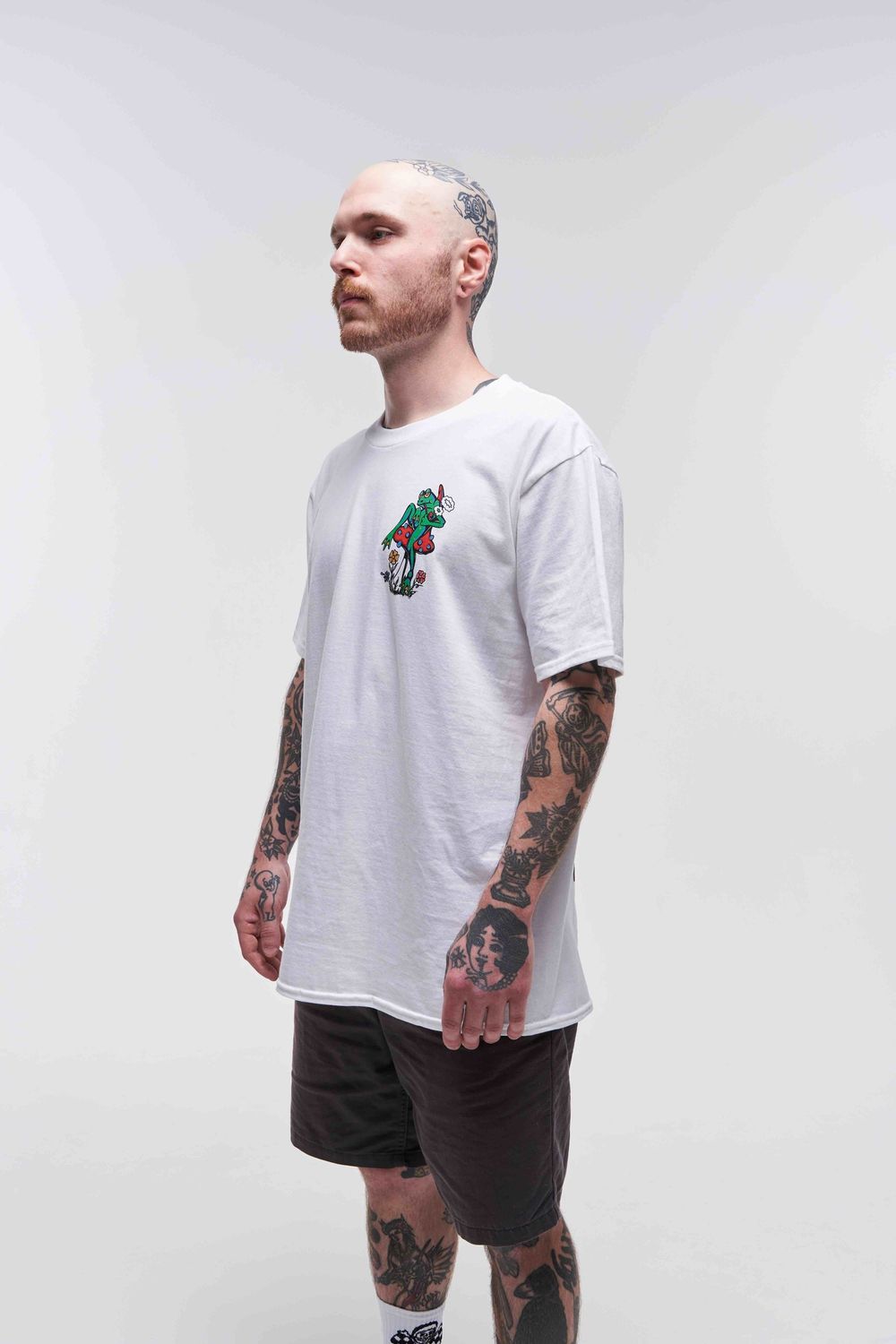 Футболка Old Lizard Wizzard 2.0 Белая