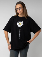 Футболка оверсайз с принтом длинная21