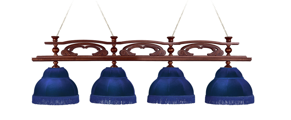 Лампа Венеция 4 плафона ясень