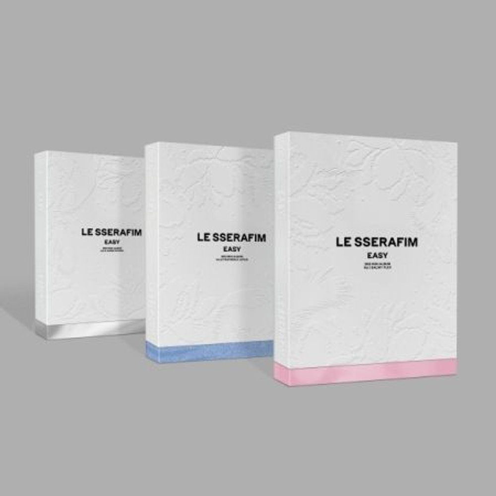 Альбом LE SSERAFIM - EASY 3rd Mini Album 3 Version SET