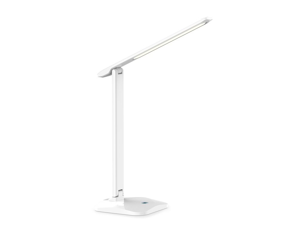 Светильник светодиодный настольный DE450 WH белый LED 2800-6500K 9W
