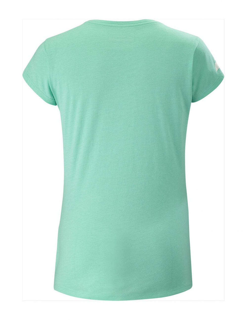 Футболка для девочки теннисная Babolat Exercise Message Tee Girl - cockatoo heather