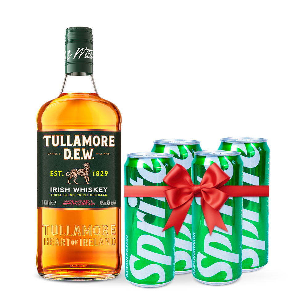 Tullamore D.E.W. Original 0,7 л. + 4 Sprite 450 мл.