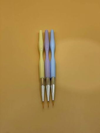 Набор кистей для дизайна 3шт