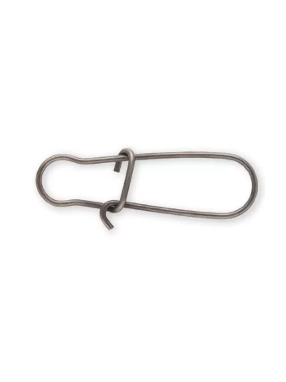 Карабин для рыбалки двойной №4 90LB в упак 7 шт