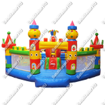 Надувной батут "Сказочный город", 5*4*3,5 м