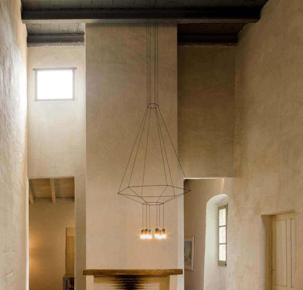 Pendant design lamp  Wireflow 0299 by Vibia