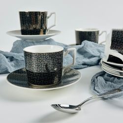 Lenardi 244-067 Кофейный набор 12пр. 130 мл в под.уп.(х12)Фарфор