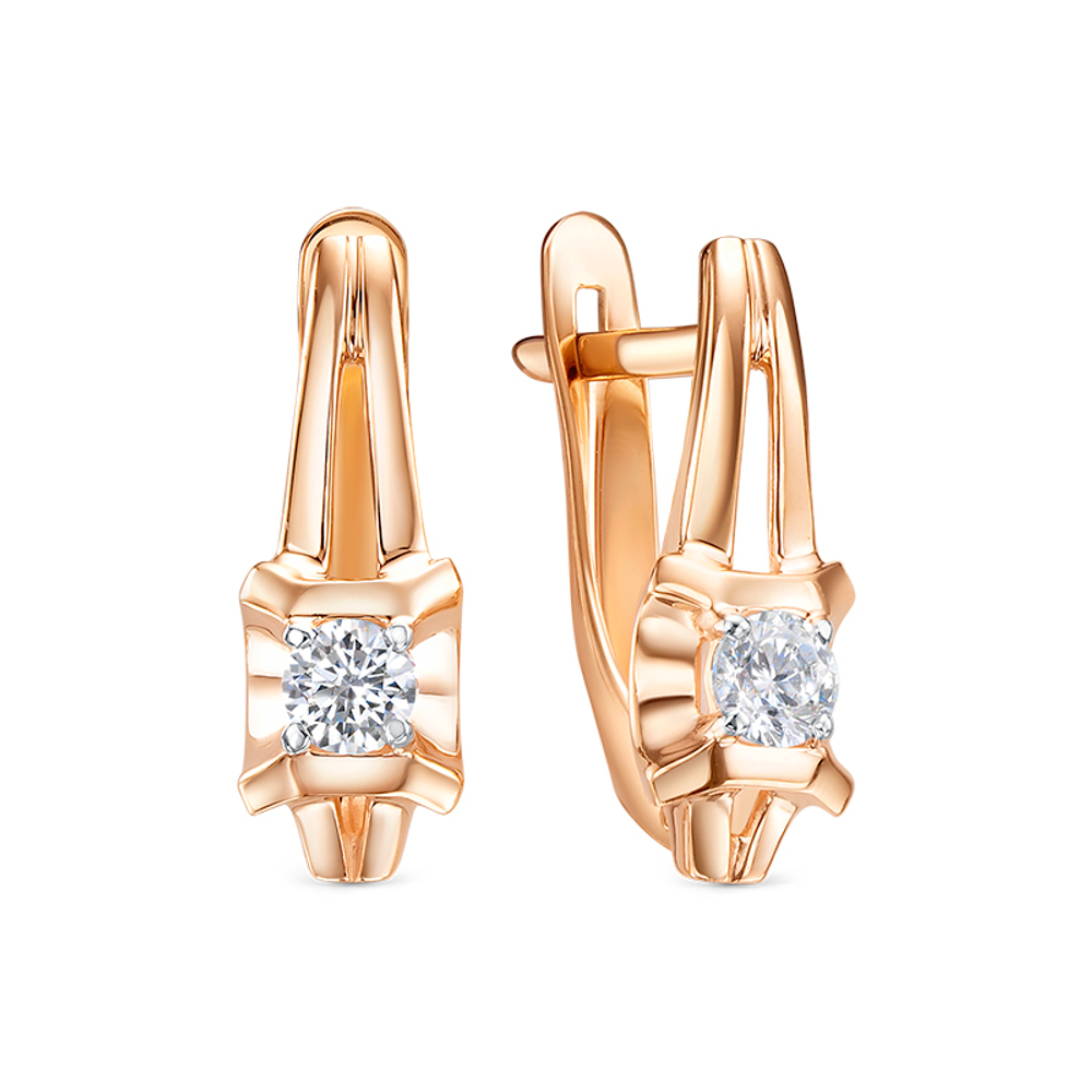 Серьги из золота 585 пробы