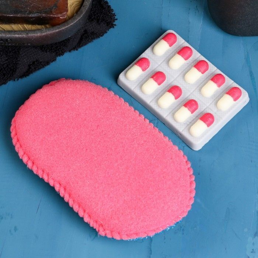 Набор в консервной банке «С ДР!»: мыло и мочалка (Цвет: не задано)