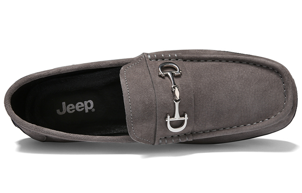 Jeep Gommino Loafers Men"s Low top Khaki