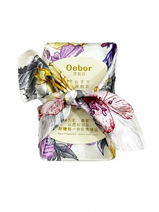 Мыло туалетное с ароматом меда и миндаля OEBOR 200 гр