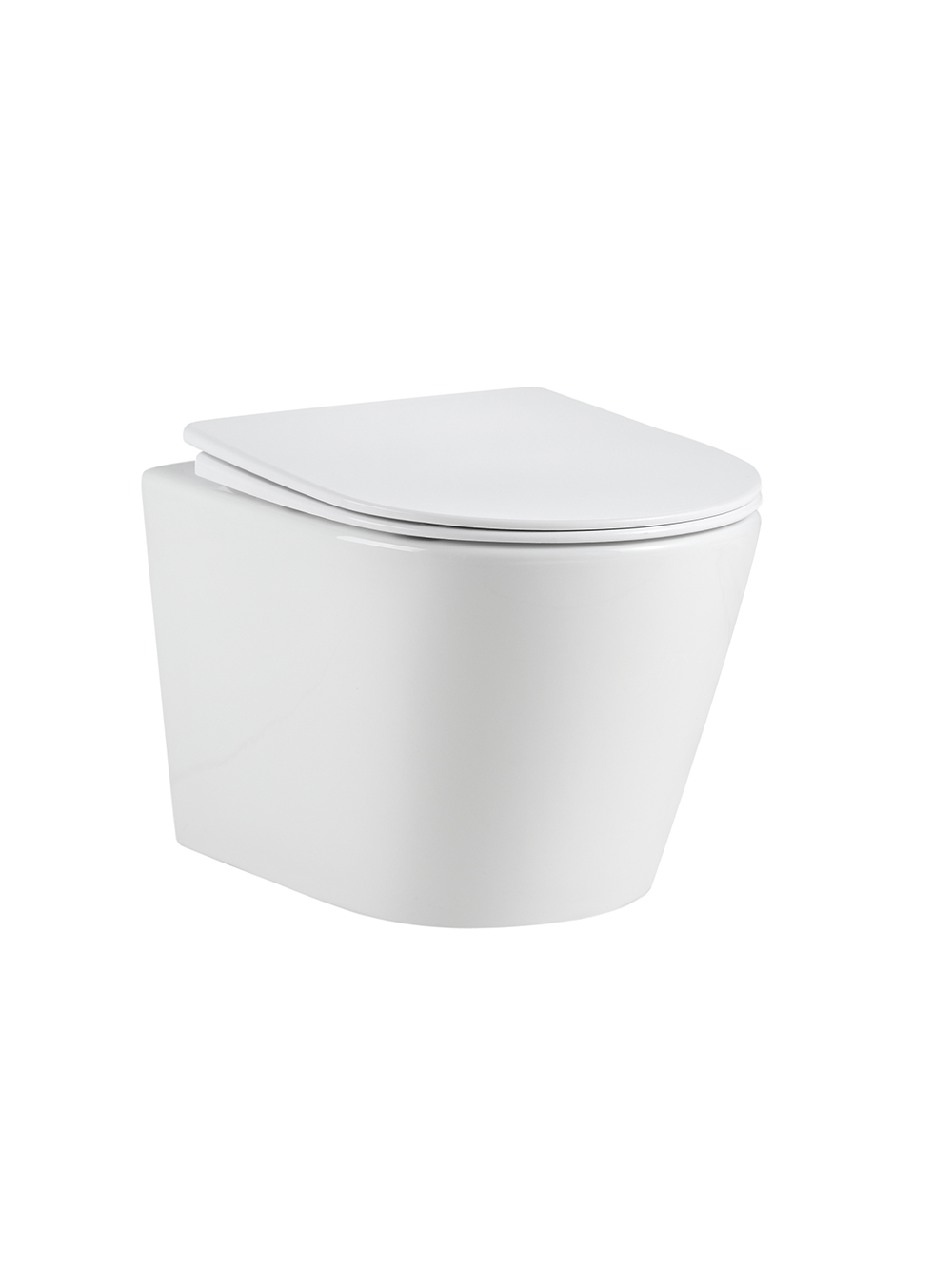 Унитаз подвесной RIVER  ONTARIO 520 WT 10000013708  Белый глянец