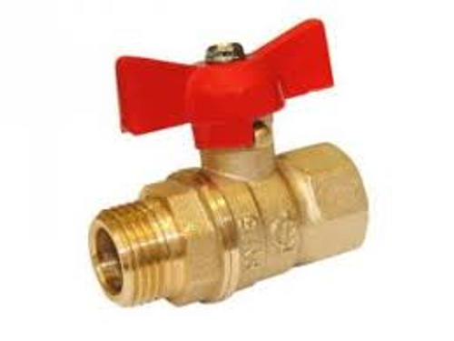 Галлоп Кран шаровой DN-20 СТАНДАРТ 231 бабочка ВхН