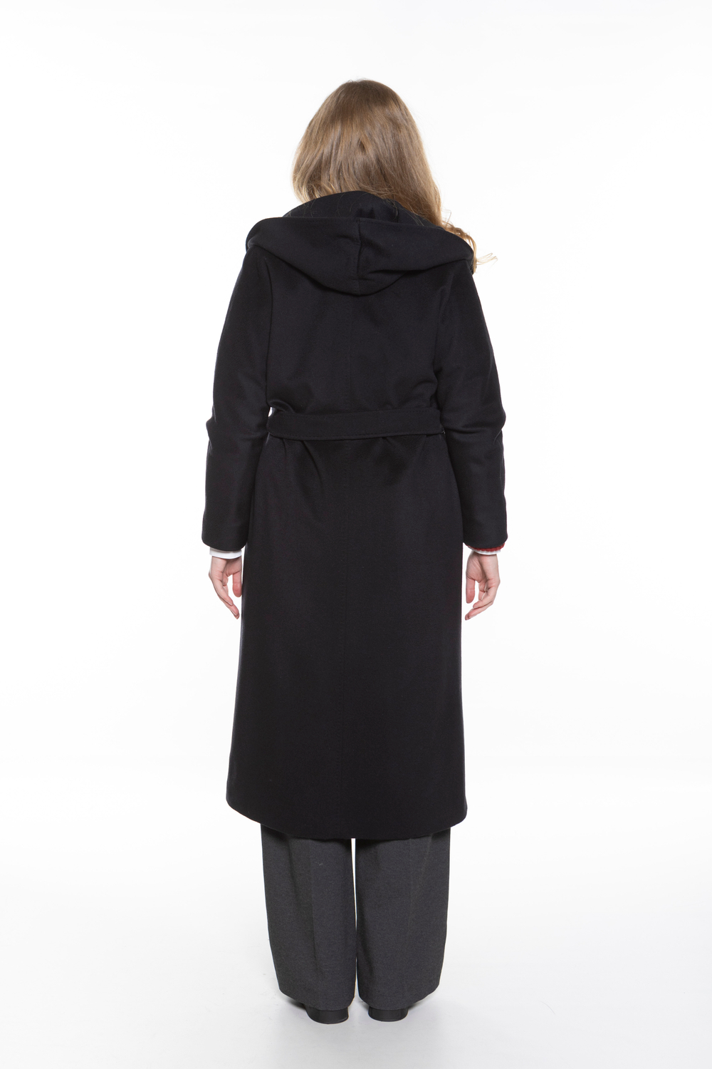 ШЕРСТЯНОЕ ПАЛЬТО-ХАЛАТ