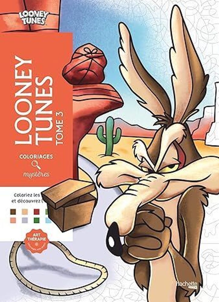 Раскраска по номерам Coloriages mysteres Disney - Looney Tunes T3: Tome 3, 128стр.