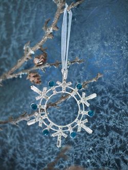 Набор елочных украшений Christmas diamonds из коллекции New Year Essential, 4 шт.