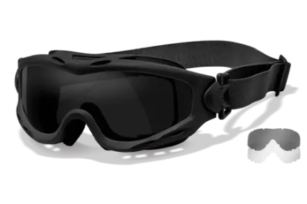 Маска баллистическая WileyX SP29B SPEAR Smoke/Clear Black Frame