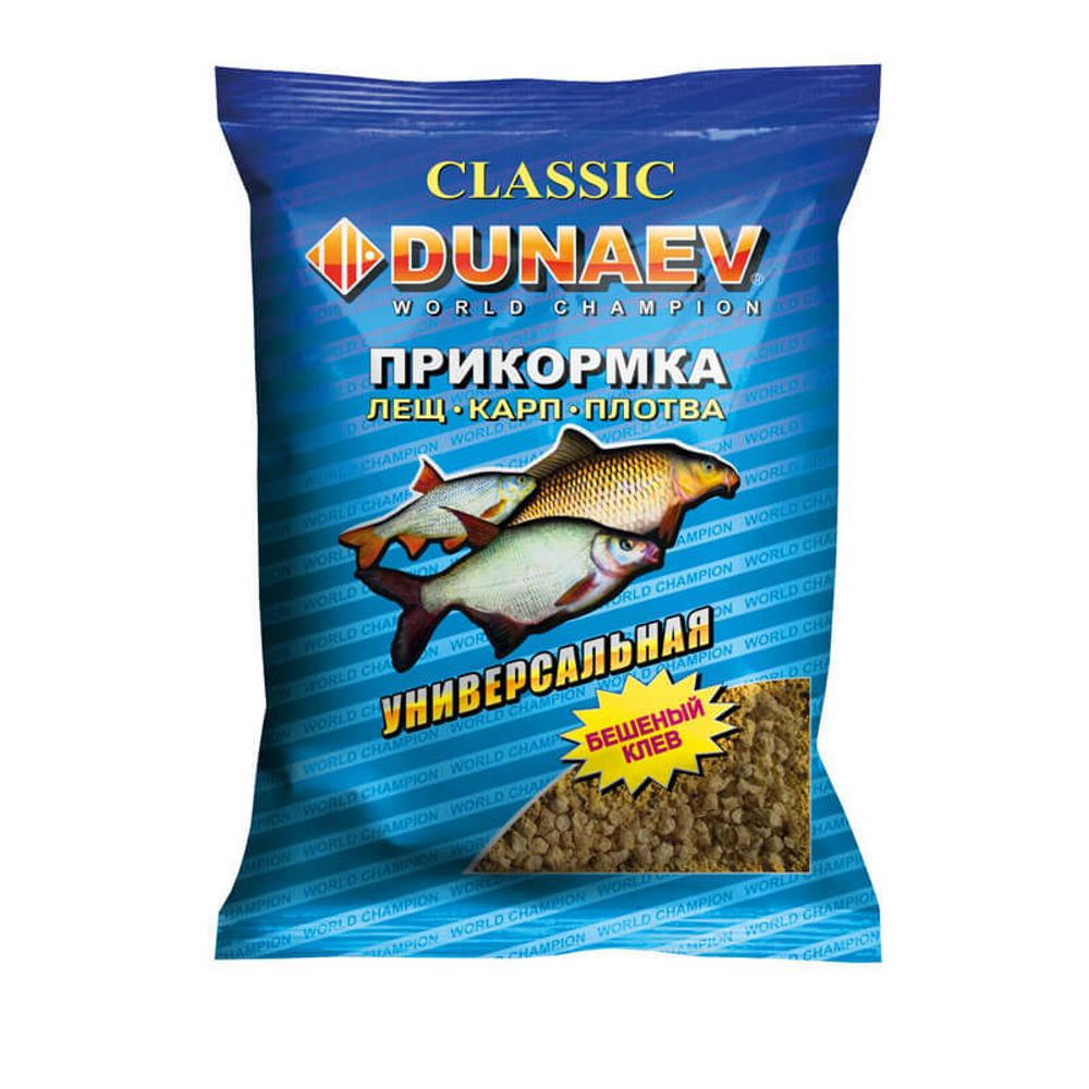 Прикормка &quot;DUNAEV КЛАССИКА&quot; 0.9кг  гранулы Универсальная