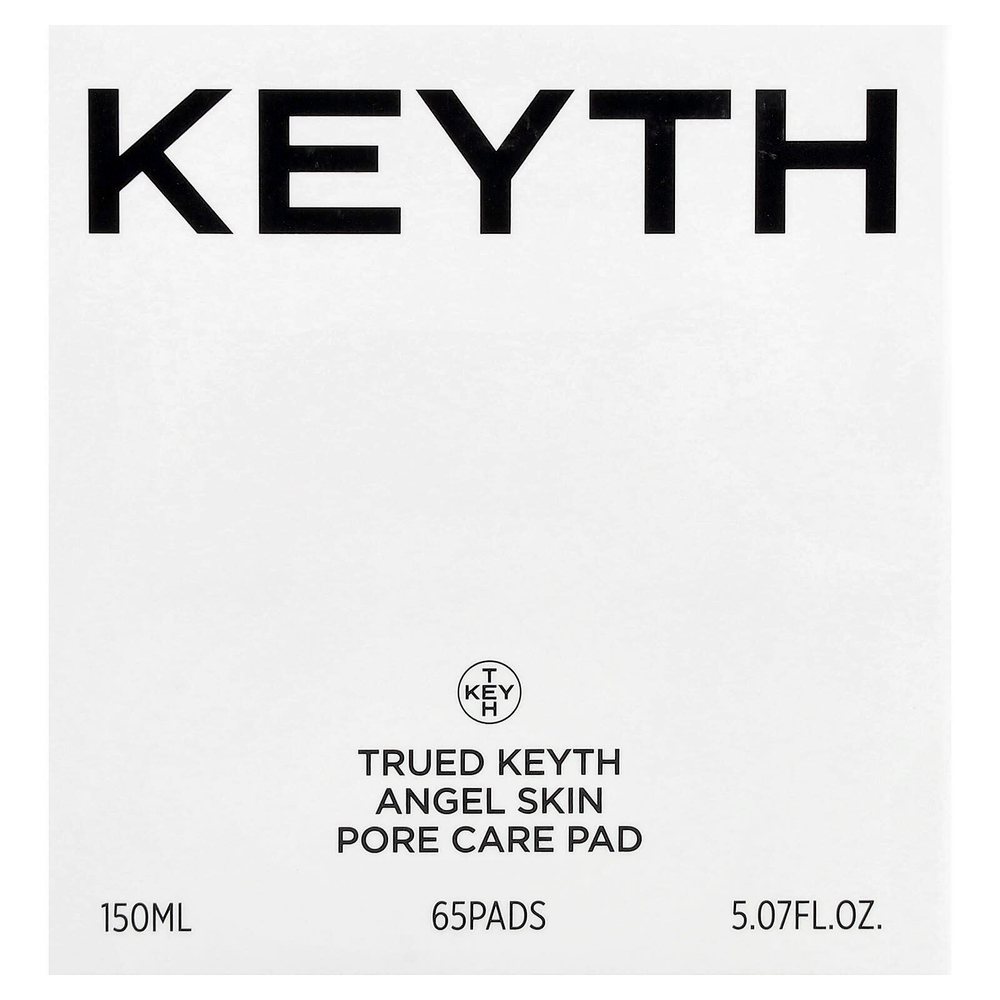 KEYTH, Trued Angel, диски для ухода за порами кожи, 65 шт., 150 мл (5,07 жидк. унции)