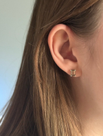 серьги еще ярче с раухтопазом