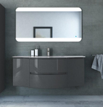 Мебель для ванной Cezares VAGUE 138 Antacite