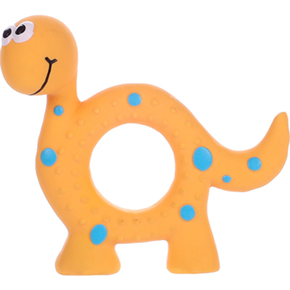 Flamingo Игрушка с пищалкой (жираф, динозавр, слон) 9см, латекс, в ассортименте