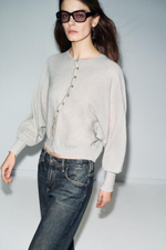 Жакет с перекрещивающимся вырезом - ZARA