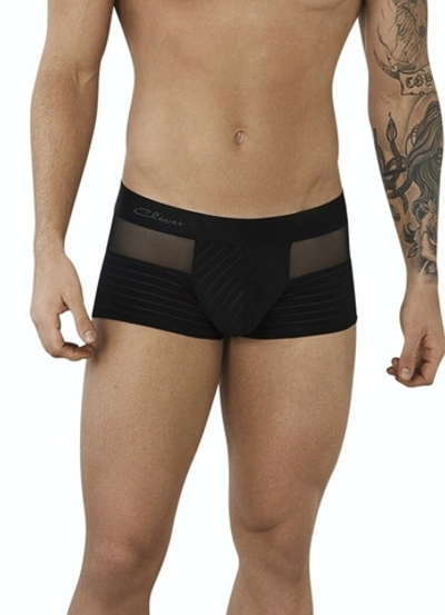 Черные мужские трусы-хипсы с сетчатыми вставками Eden Latin Boxer (Размер: S) (Цвет: черный)