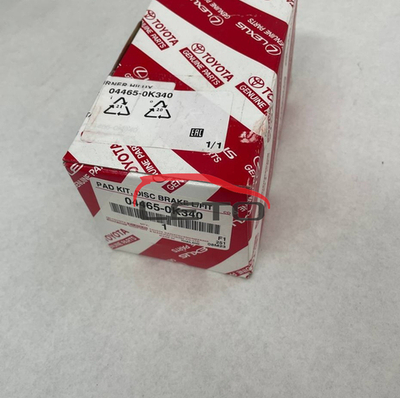 Колодки тормозные передние 04465-0K340 044650K340