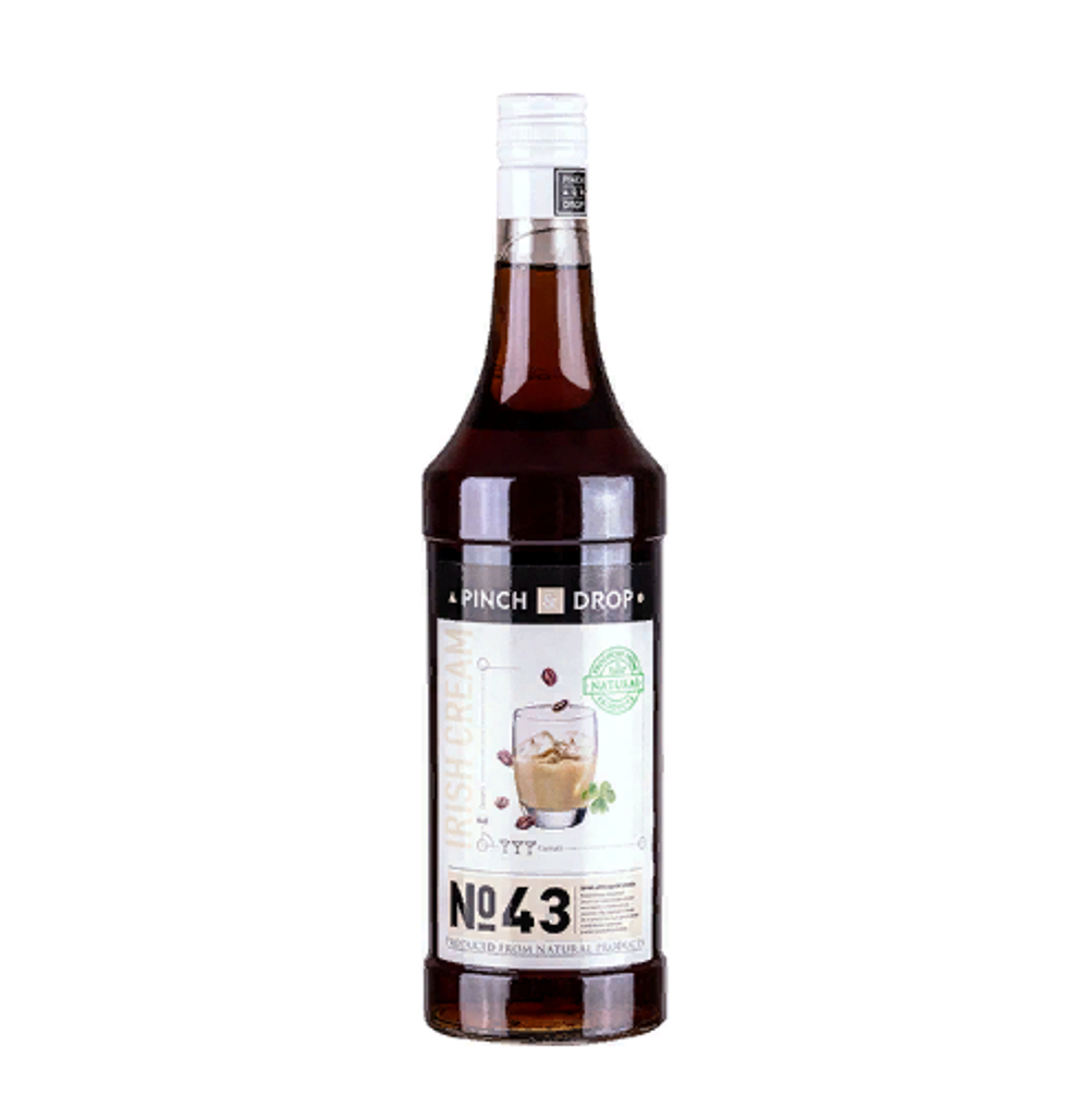 Сироп "Айриш Крем" "Pinch&Drop" стекло 1 л, D=85 H=330 мл