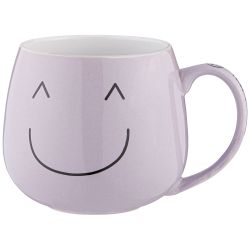 КРУЖКА КОЛЛЕКЦИЯ "ВЕСЕЛЫЙ СМАЙЛИК" 300 МЛ 9*8,2 СМ (КОР=48 ШТ.)